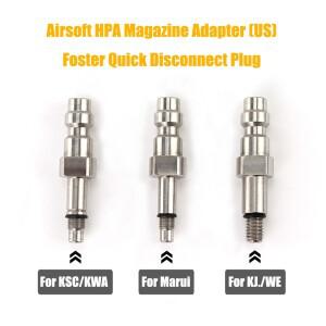 HPA 포스터 퀵 디스커넥트 커플러 플러그(미국 ) WE KJWMaruiKSC KWA
