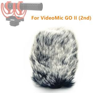 마이크 윈드 스크린 실외 커버 실드 머프 Deadcat for Rode VideoMic GO II GOII 2nd