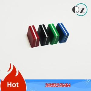 10pcs 20X9X15MM 채널 크로스 페이더 전위차계 캡 손잡이 Pioneer 호환 DJM-250 350 400 600 700 800 믹서