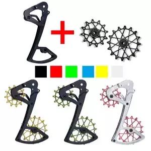11/12단 변속기용 MTB 로드 리어 디레일러 케이지 풀리 휠 NX GX X01 XX1 EAGLE AXS용 오버사이즈 베어링