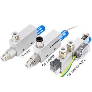 Pneumaitc 진공 발생기 CV-10HS 고음압 벤츄리 공기 배기 이젝터 15HS 20HS