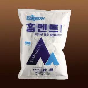 쌍곰 백색 홈멘트 2kg/내수성/백시멘트/욕실/시멘트/방수/급속/빨리/굳는/보수/누수/타일/계단/바닥/벽면