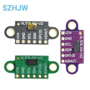 VL53L0X 비행 시간 (ToF) 레이저 레인지 센서 브레이크 아웃 940nm GY-VL53L0XV2 거리 모듈 I2C IIC 3.3V/5