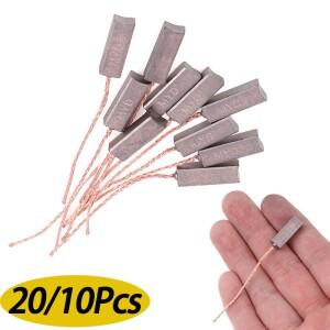 20/10PCS 4.5X6.5X20mm 고동력 구리 발전기 카본 브러쉬 BYD 호환용 교류 조절기