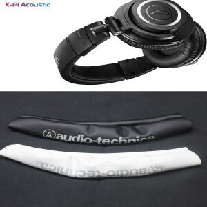 오디오 테크니카 ATH M50X M40 M30 헤드폰 재구축 및 DIY 키트용 단백질 가죽 헤드밴드 커버