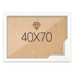 보석십자수액자 40x70 고급형 모던화이트