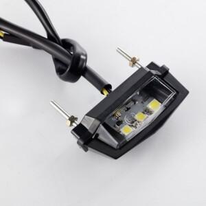 12V 바이크 오토바이 번호판 LED 라이트 방수 라이센스