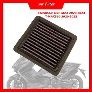 [호환품]바이크 오토바이 에어 필터 클리너 Yamaha T-MAX 560 Tech Max - 용 고유량 부직포 공기 흡입 요소