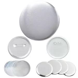 핀버튼 58mm 100개 비닐 필름 포함/가수/굿즈/커팅지/커버지/원형/종이/메탈/핀뱃지/캔뱃지/만들기/재료