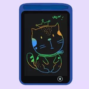 자광 레인보우 LCD 미니 매직 노트 6.5인치/칼라/전자/칠판/스케치/생활/방수/내구성/리셋/낙서/외출템
