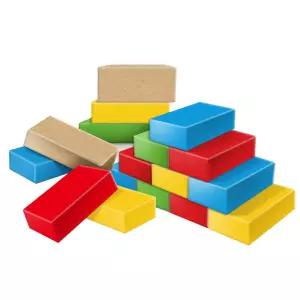 종이블럭 빅 벽돌 블럭 40pcs 택1/블록/완구/장난감/감각/발달/교육/놀이/교구/학습/상상력/창의력