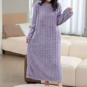 꽈배기 수면잠옷 루즈핏 LM-0765 4color 원피스