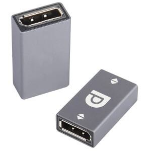 Displayport 어댑터 8K DP 암-DP 암 확장 커플러 변환기 커넥터 케이블 전송용 1.4