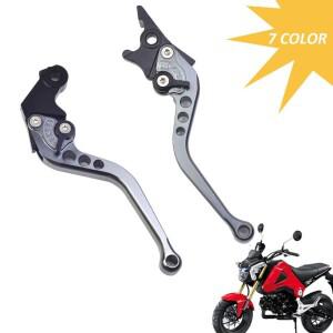 [호환품]MSX125 바이크 오토바이 스쿠터 브레이크 클러치 레버 GROM CBR250R CBR300R FA 용 긴 조절 식 알