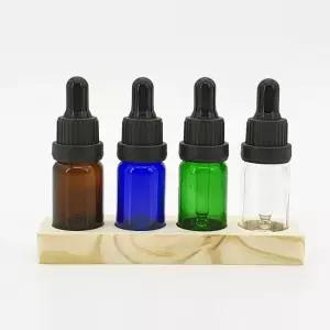 공병 화장품 아로마 유리 잠금캡 갈색 오일 스포이드 10ml
