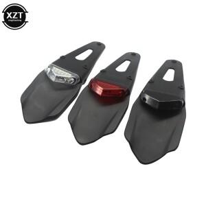 [호환품]바이크 오토바이 범용 12V LED 미등 브레이크 램프 후면 펜더 번호판 브래킷 홀더 Enduro 오프로드