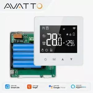 ATTO WiFi/ZigBee 스마트 온도 조절기 Alexa Home ce용 저전력 배터리 수성 가스 보일러 컨트롤러