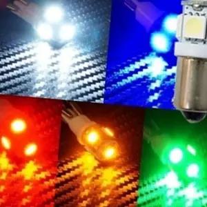 (다올)LED전구 12V-24V 5050 3칩 5발 꼬마전구타입