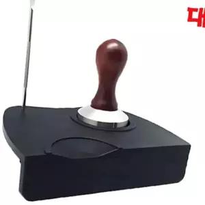 (다올)템핑 실리콘 매트 블랙 1구 대 바리스타 카페용품