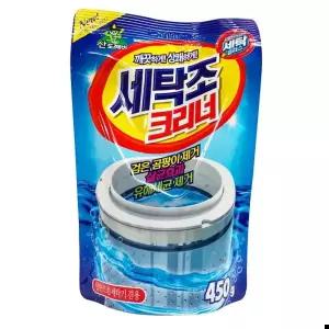 흰옷얼룩제거 산도깨비 세탁조크리너 세정 하이타이 세제 450g