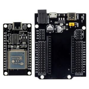개발 보드 TYPE-C USB CH340C WiFi + 블루투스 초저전력 소비 듀얼 코어 ESP32-DevKitC-32 ESP-WROOM