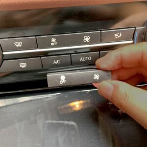 BMW 호환 F07 F10 F18 F01 F02 F06 5 시리즈 6 7 제어 스위치 팬 버튼 캡 에어컨 커버