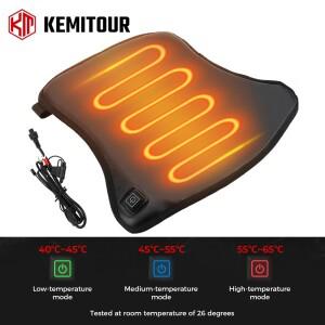 [호환품]KEMITOUR 12V 열선 바이크 오토바이 시트 쿠션 ATV 랩터 700 R1200GS F800GS MT07 MT09 겨울용 커