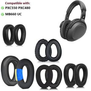 [호환품]sennheiser 호환 이어 패드 PXC550 PXC480 MB660 UC 헤드폰 커버 PXC 550 베개 쿨링 젤 쿠션