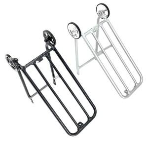 brompton 호환접이식 자전거 용 Litepro 표준 후면 랙 알루미늄 스틸 수하물 캐리어 호환 후면화물