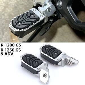 [호환품]R1250GS 어드벤처 모터사이클 라이더 풋 페그 조절 가능 프론트 풋레스트 BMW 호환 R 1200 GS ADV