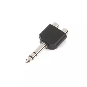 5.5(숫)TRS-2RCA(암) Y 젠더 55-2RCA 잭 TRS 변환잭 ueb83xhk
