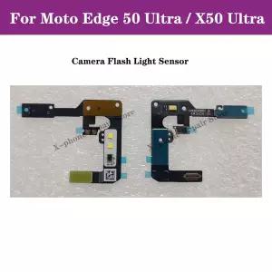 Motorola Moto Edge 50 Ultra / X50 카메라 플래시 광 센서 마이크 리본 플렉스 케이블 수리 부품