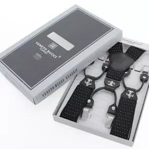 (다올)베네토루치 국산 6클립 Y형 서스펜더 멜빵 선물용