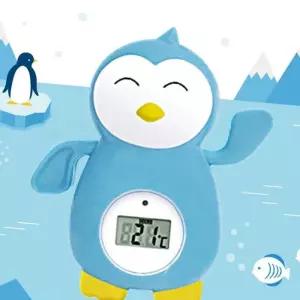 (다올)휴비딕 펭귄 탕온도계 수영용 족욕 좌욕 목욕물 온도계