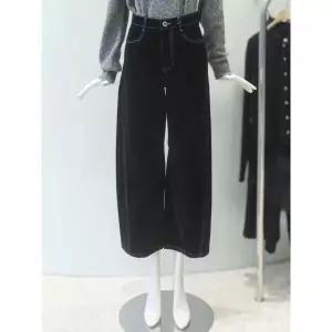한정수량 듀엘 벨벳 스티치 포인트 팬츠 L264PSA433 2859562