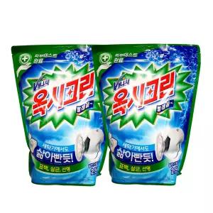 옥시크린 분말형 가루세제 표백제 리필 2.5kg x 2개
