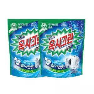 옥시크린 분말 표백제 얼룩제거제 흰옷누런때 2.5kg X 2개
