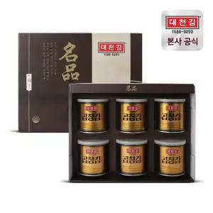 대천김 명품 캔김 세트 30g 6캔 곱창김 선물세트/예약주문 출고예약