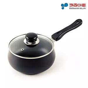 키친아트 스텐 양은 편수 20cm 찌개 쥬노 경질냄비 네오플램 블랙 세라믹 국 라면 후라이팬 곰솥