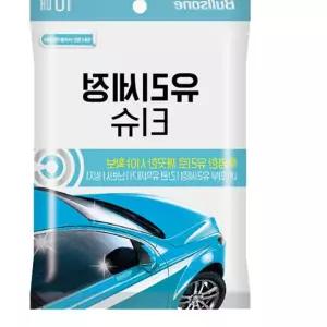 불스원382 유리세정티슈 10매 유막제거 난반사방지 유리세정제 차티슈 DE629