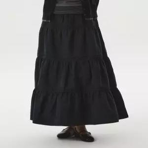 후아유 WHWHG4941F 여성 롱스커트 Long Tiered Skirt 6858433