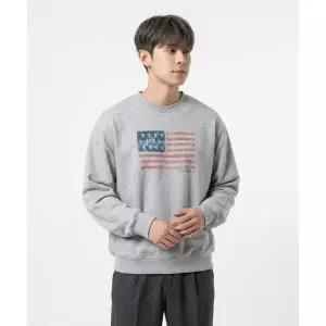 WHO.A.U American Flag Sweatshirt / WHMWG2492U