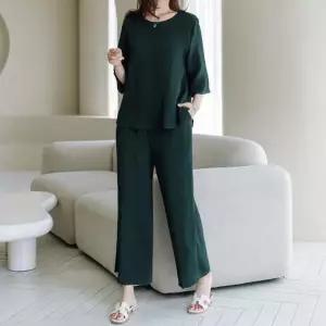 [데드라](99size)쿠로인견상하세트 SETE3008