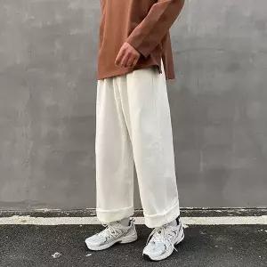 [리빌모아]남자 데일리 편한 와이드 밴딩 데님 청바지 DMO JEA SOHSYEM213 R_P438354947