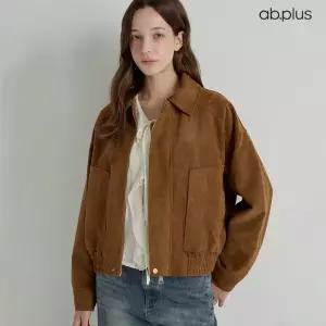 [ab.plus] 빈티지 스웨이드 집업 자켓 (LSA3MJ38A)