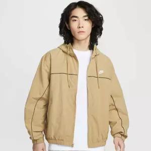 나이키 클럽 후드 재킷 M - 파라슈트 베이지라이트 카키블랙화이트 HJ2013-298