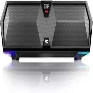 Edifier MG300 컴퓨터 사운드바 깊은 베이스의 고출력 스피커 - 게이밍 전환 가능한 RGB 내장 마이크 PC