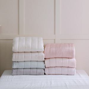 플로라 심플 5mm 밍크 고정밴딩 극세사 침대패드 SS/Q/K