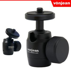 VD-131G 모바일 미니 볼헤드 1/4 나사 (카메라 액션캠 조명 삼각대 촬영장비 등)