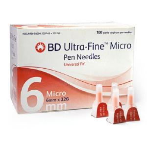 BD 인슐린 펜니들 32G 6mm 100입